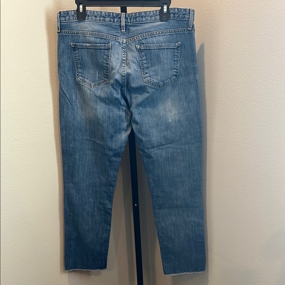 Mossimo Supply Co. Blue Slim Jeans with Vintage Fading - Picture 3 of 4